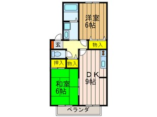 ﾊｲｶﾑｰﾙｾﾌﾞﾝの物件間取画像